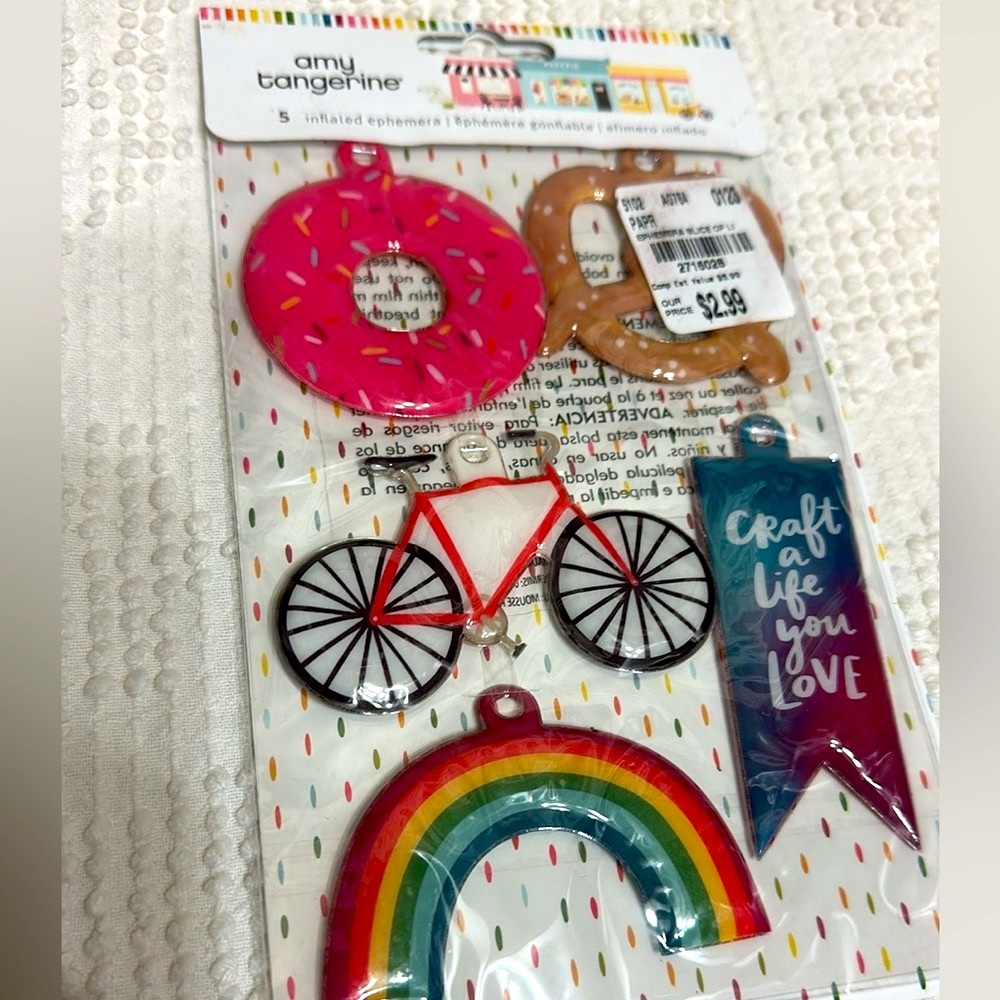 Amy Tangerine new old stock inflated ephemera 5 pieces